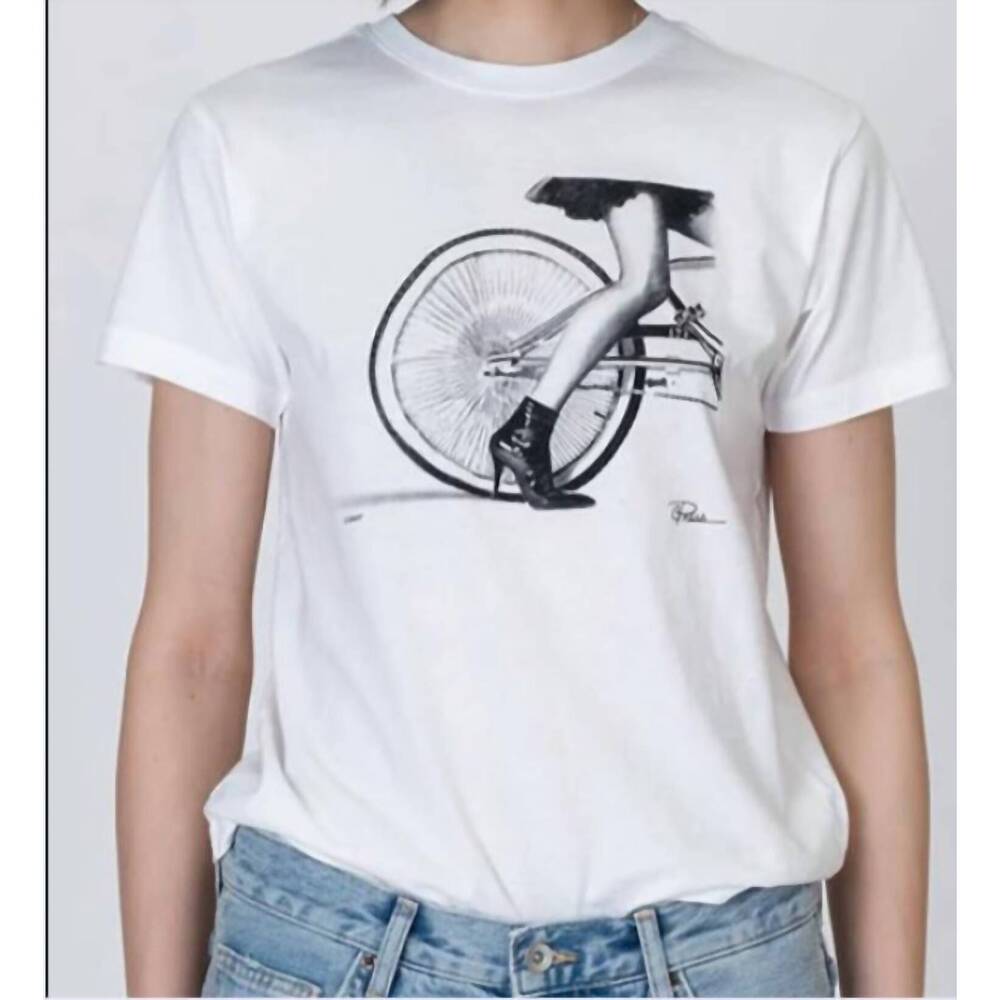 NEW CPRESS STUDIO coast mushie tee in white